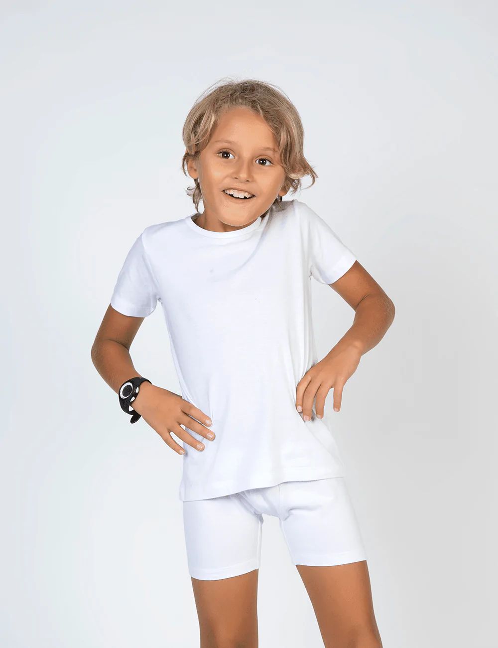T-Shirt  Col Rond Manches Courtes Pour Garçon - PARTNER'S