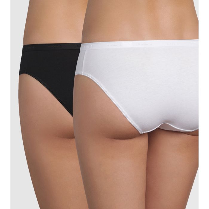 Lot de 2 cuLottes midi en coton bio - Marjane Mall - Image 2