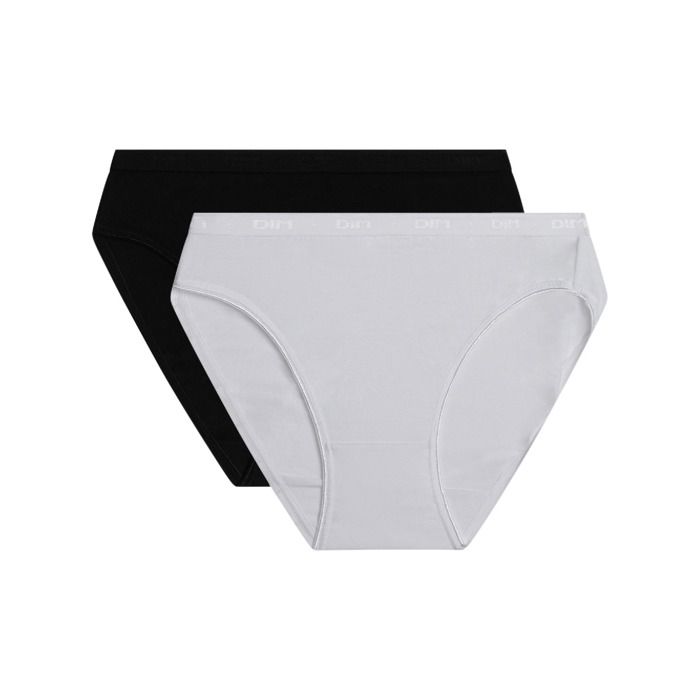 Lot de 2 cuLottes midi en coton bio - Marjane Mall - Image 3