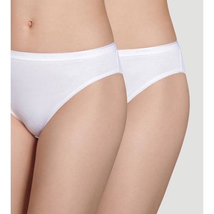 Lot de 2 slips midi - Femme Coton Plus Bio