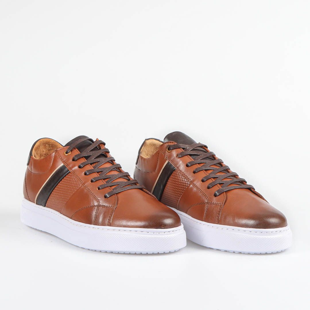 PATRICK Ulta Comfy - Baskets Hommes - Tabac
