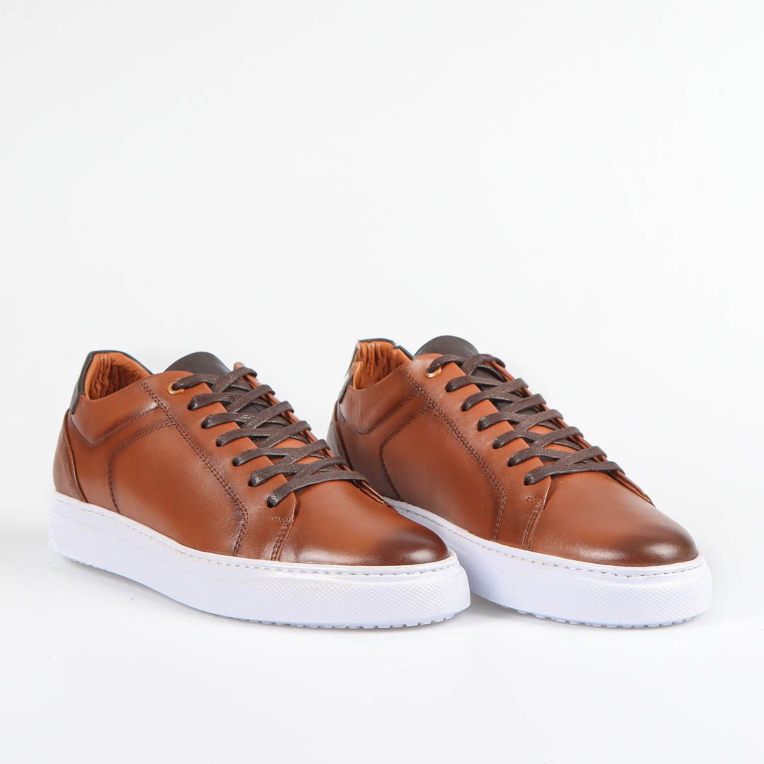 BECKHEM Ulta Comfy - Baskets Hommes - Tabac