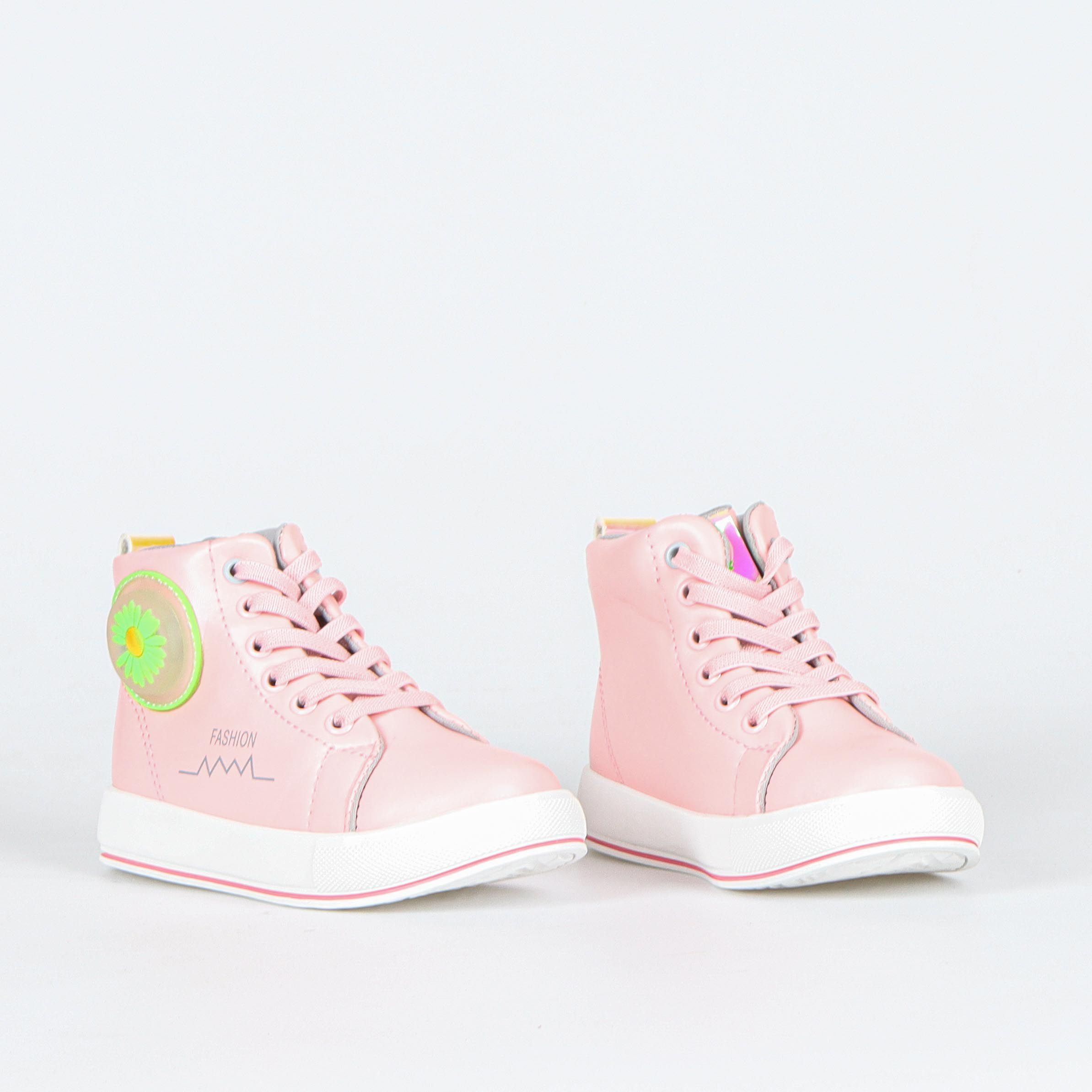 EVER- Baskets Fille en Rose