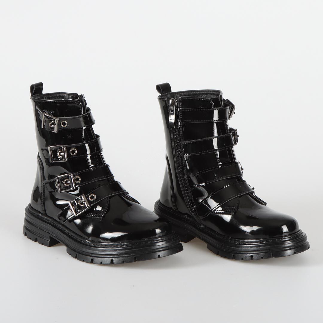 VIOLA - Bottines Enfant en Noir