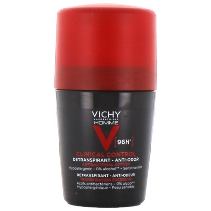 Vichy Homme DÉODORANT CLINICAL CONTROL 96H  |  Tous types de peau  |  50ml