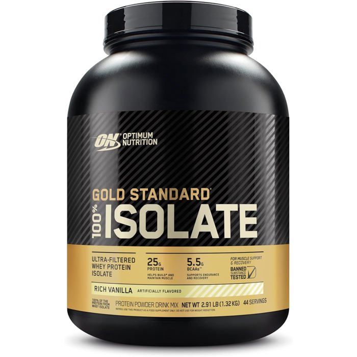 100% Gold Standard Isolate 1,36kg   ( Vanilla )