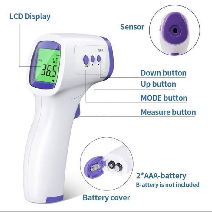 Babyly Thermometre infrared non-contact