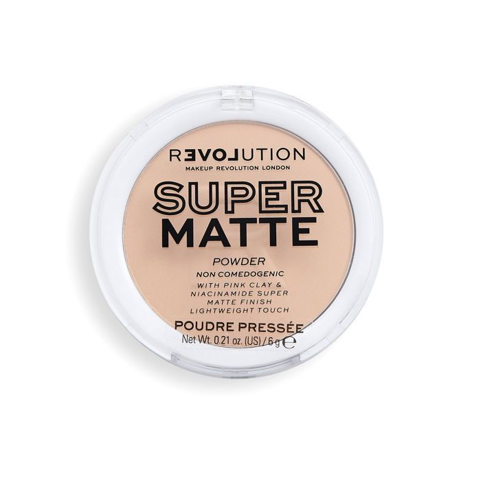 Relove by revolution Super Matte Pressed Powder Vanilla