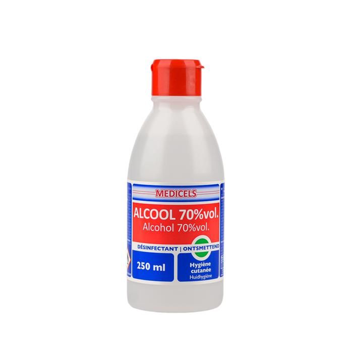 ALCOOL 70% VOL MEDICELS 250 ML