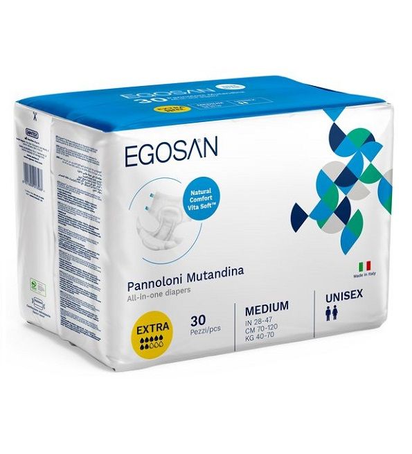 EGOSUN CHANGES COMPLETS NATURAL CONFORT 30Unités (7gttes) Taille L