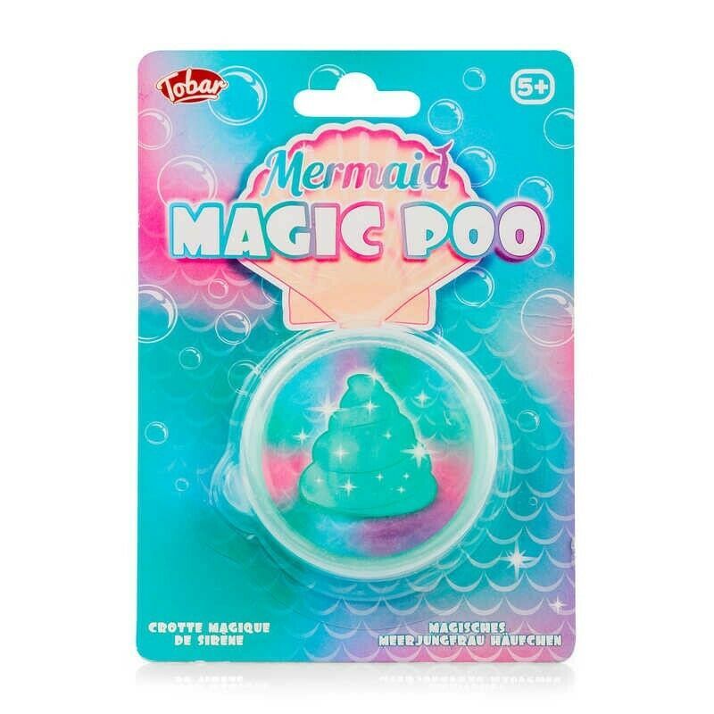 Mermaid Magic Poo - Glitter Putty Slime Magical