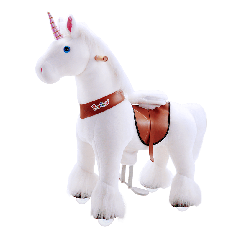 Ponycycle Licorne Blanc 4-9Ans