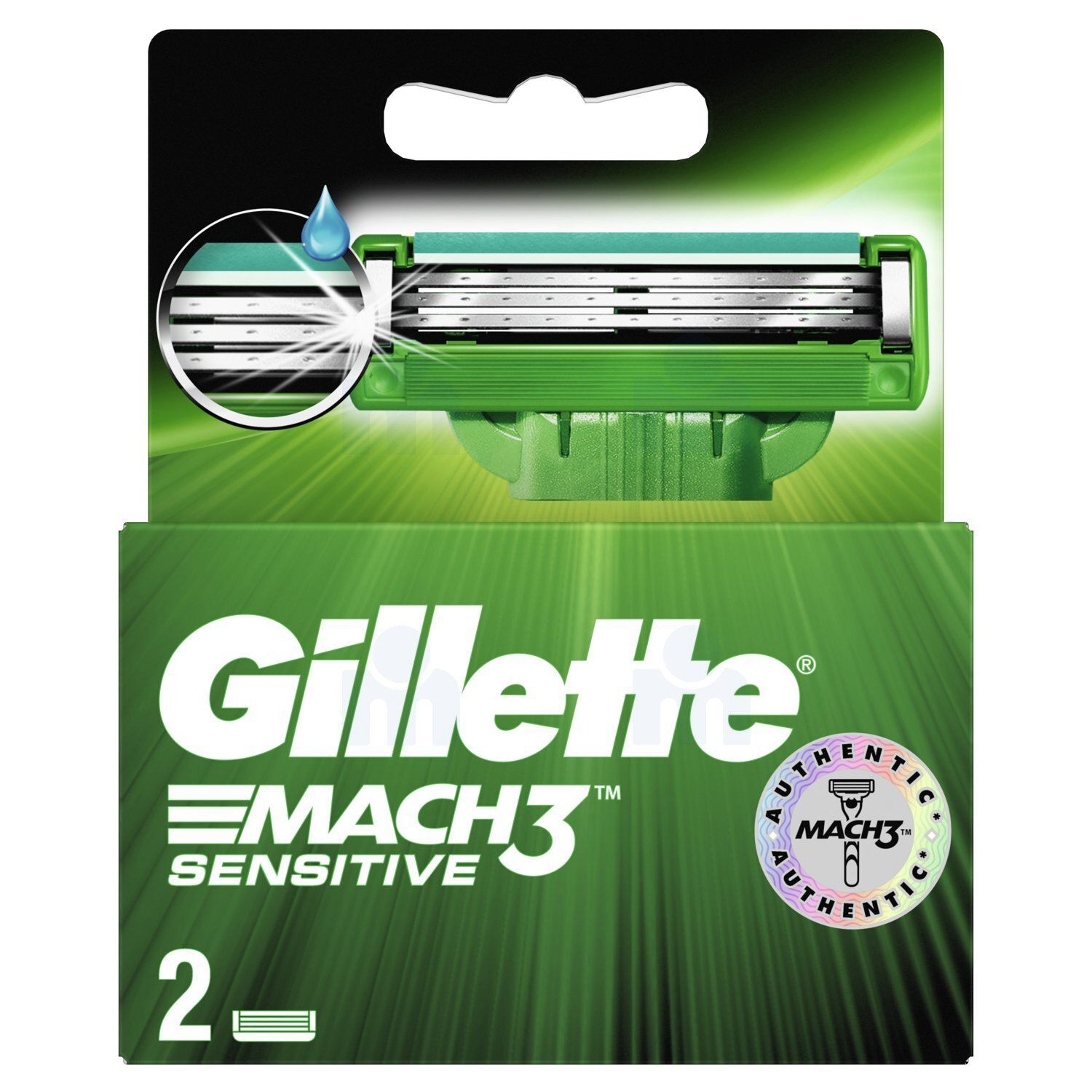 Recharge mach3 sensitive x2 - GILLETTE
