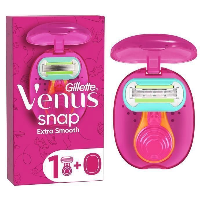 Venus Rasoir Système Snap Extra Smooth 5 Lames - 1 Rasoir