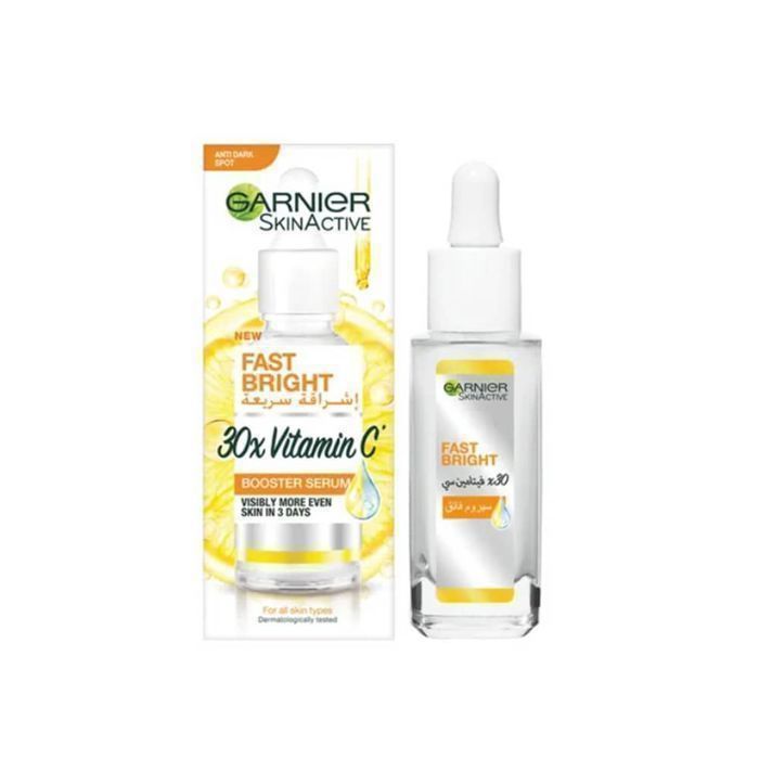 SkinActive -  Sérum Fast Bright à la vitamine C booster d'éclat pour teint terne   30ml