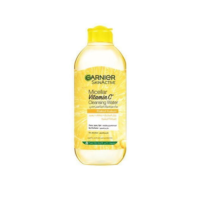 SkinActive -  Solution Micellaire Nettoyante avec de la Vitamine C 400 ml