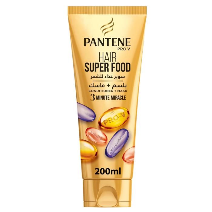 Pantene Soin 3 Minute Miracle Hair Super Food - 200ml