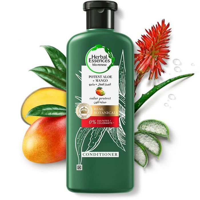 Herbal Essences Shampoing Sans Sulfates à l'Aloe Vera et à la Mangue - 400ml