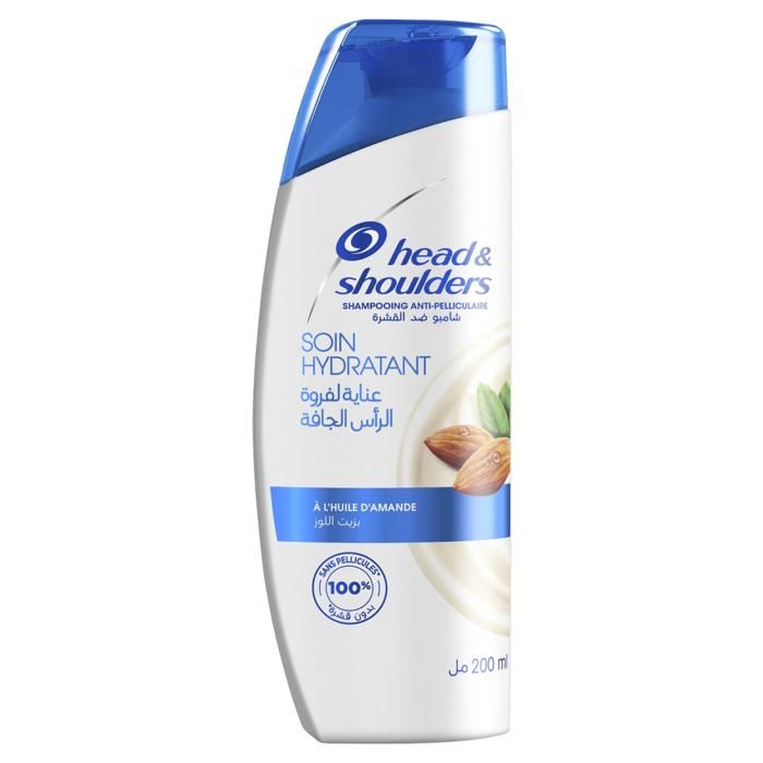 Shampooing soin hydratant à l'huile d’amande 200ml - HEAD & SHOULDERS