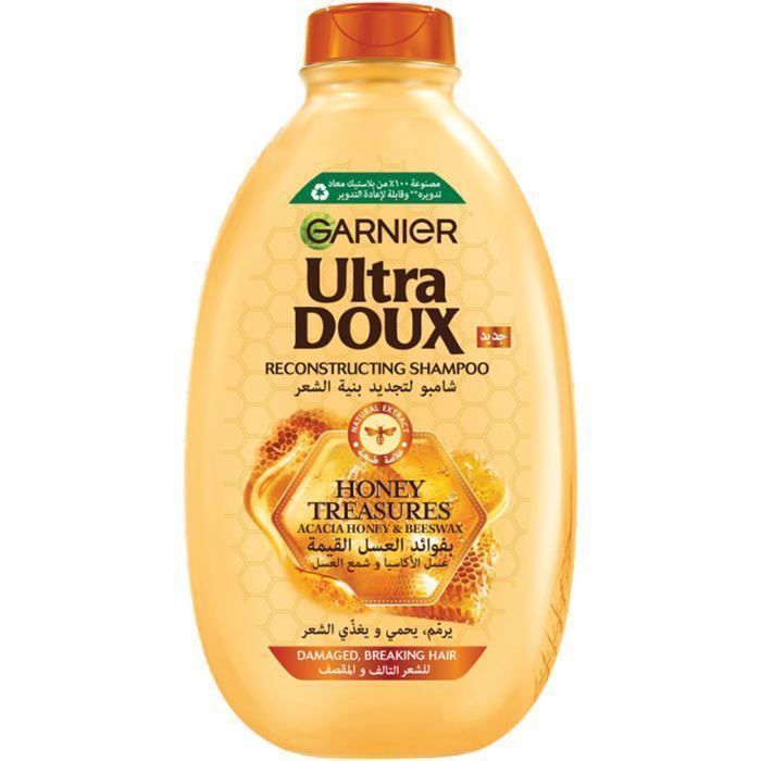 Shampoing ULTRA DOUX reconstituant trésors de miel 400ml