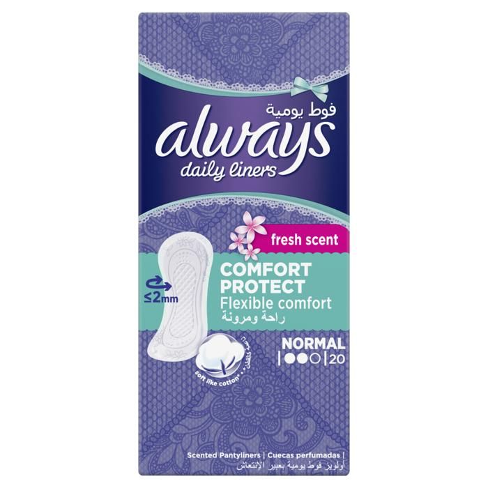 Always Protège-slips Comfort Protect  Normal - 20 unités