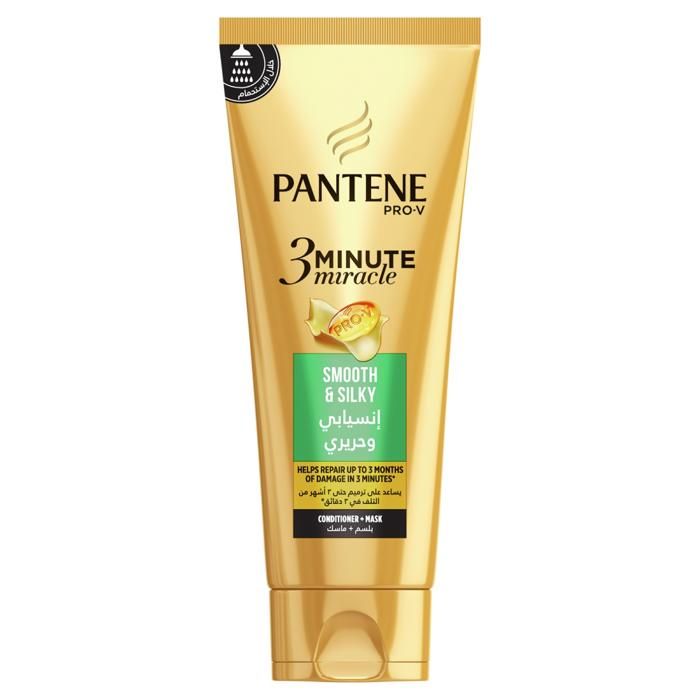 Soin 3 minutes miracle smooth  silky 200ml - PANTENE PRO-V