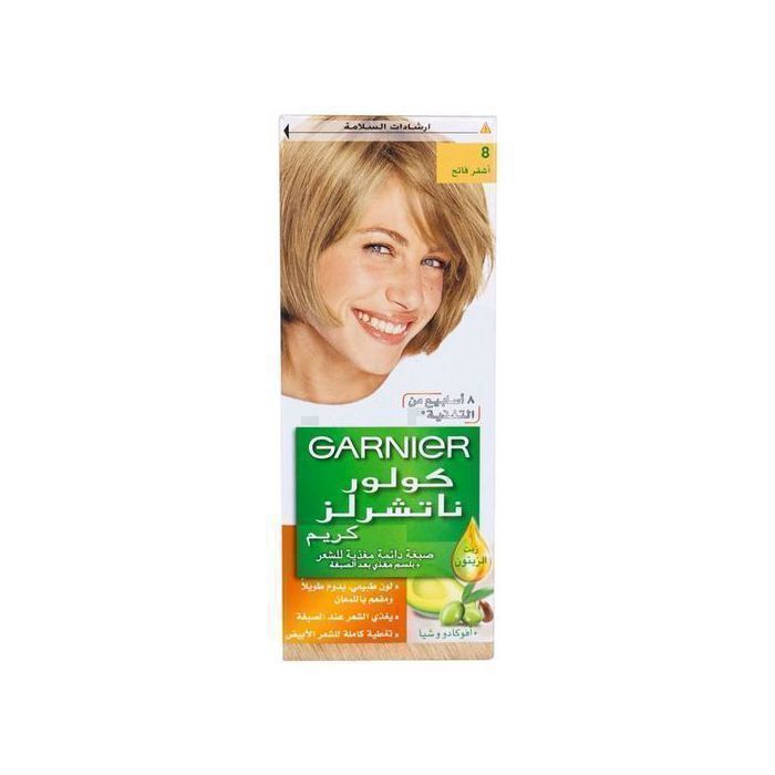 Color Naturals   Crème colorante permanente   BLOND CLAIR 8