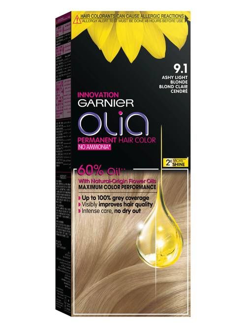 Garnier Olia  9.1 Blonc Clair Cendré