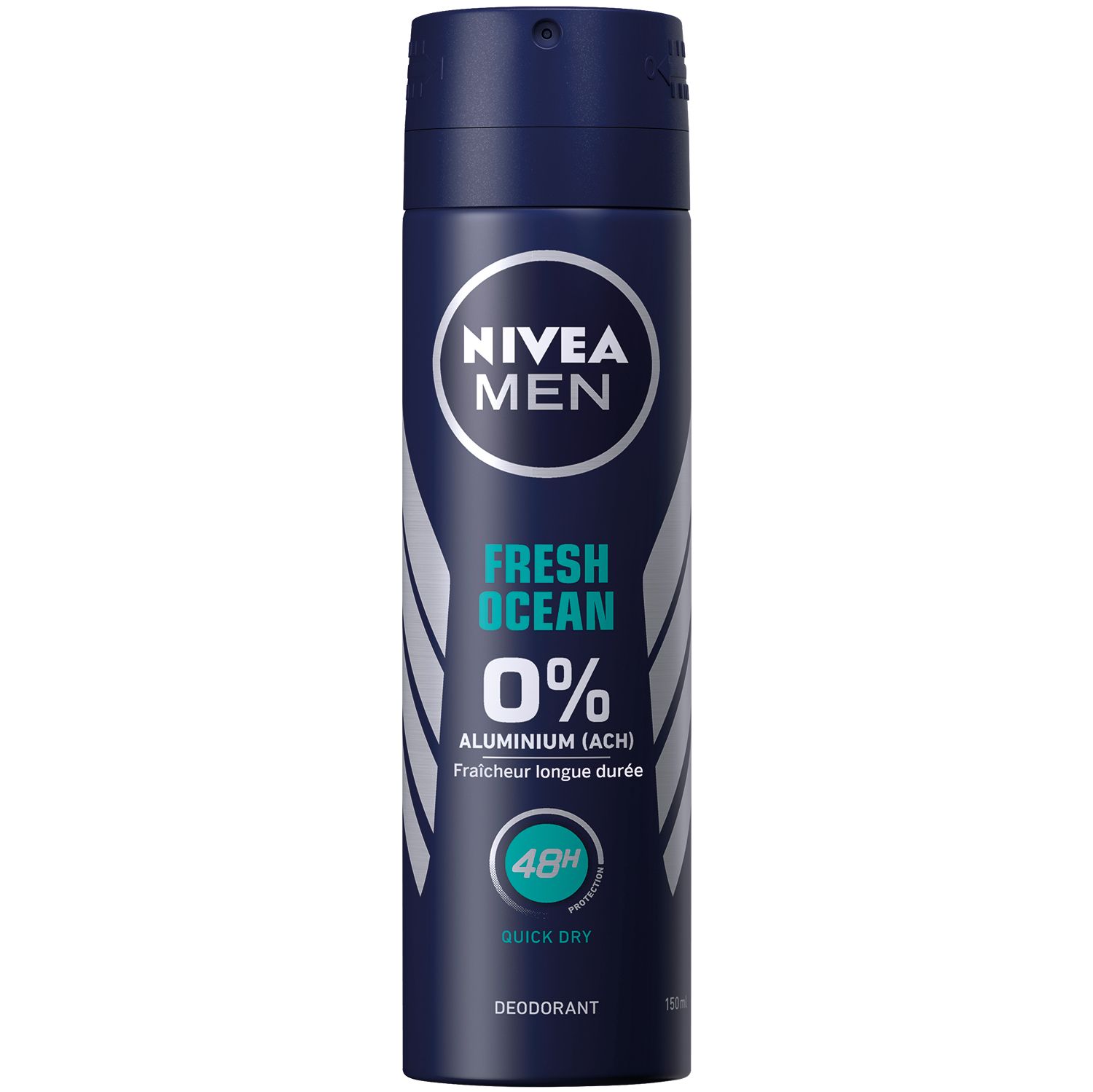 NIVEA MEN,  Déodorant Homme Fresh Ocean, Spray 150ml