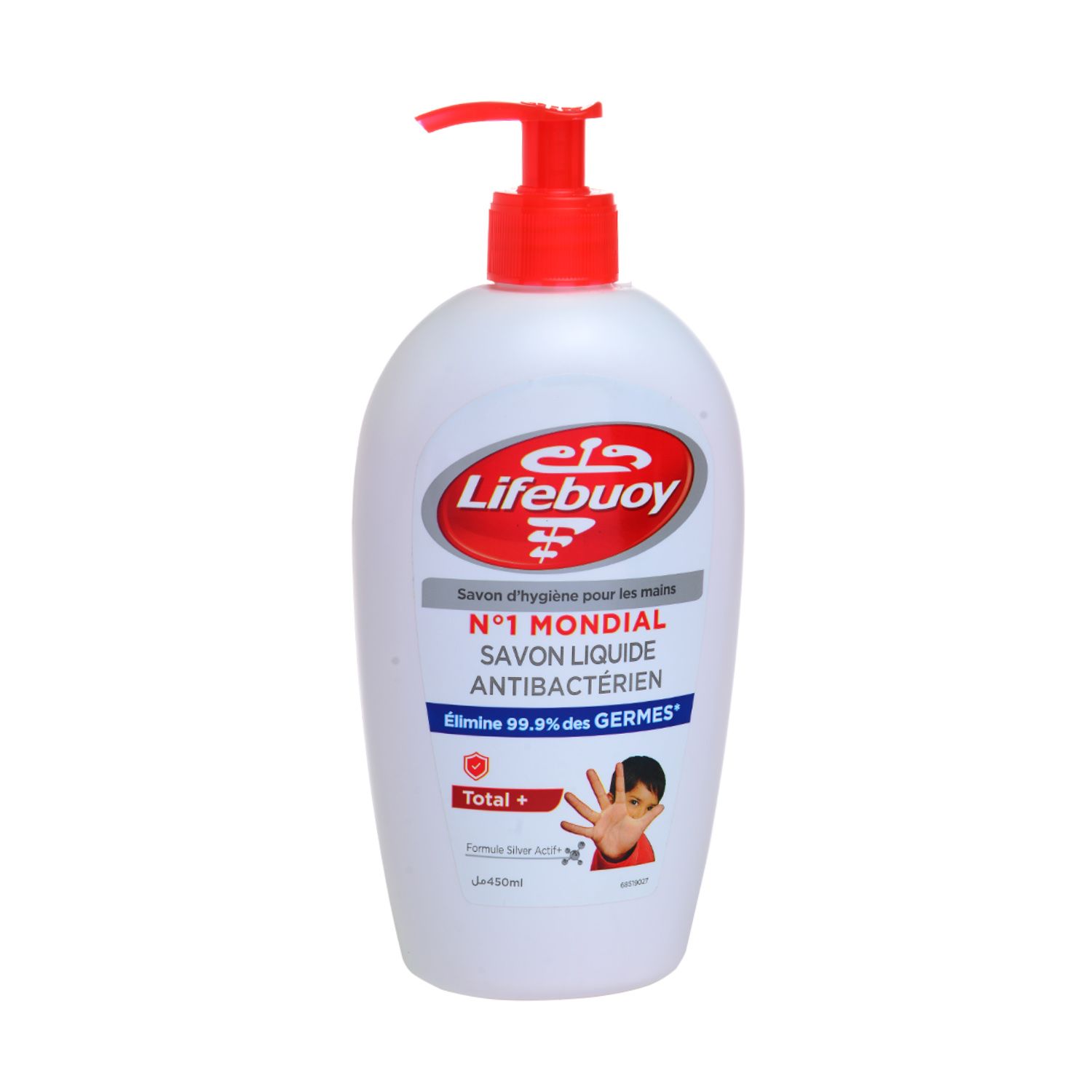 Lifebuoy Savon Liquide Antibactérien - 450 ml