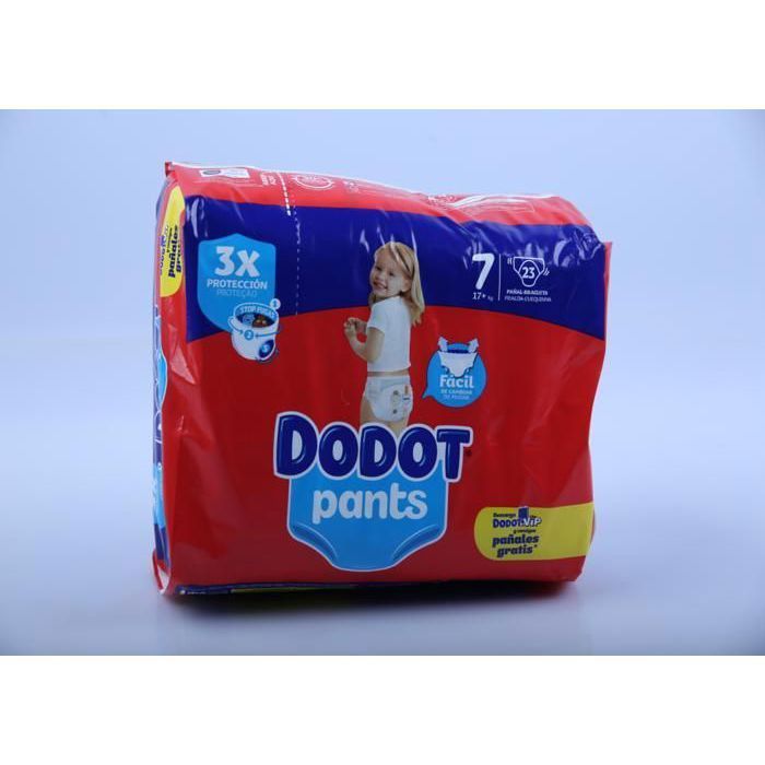 Dodot Pants Couches-Culottes Taille 7 (17kg+) - 23 unités