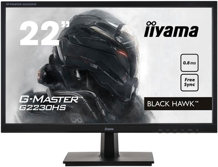 Moniteur PC LED Full HD IIYAMA G2230HS-B1 - 21.5 POUCES