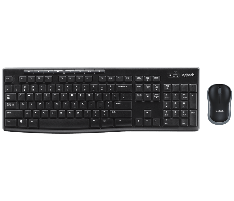 KIT Souris + Clavier LOGITECH Wireless MK270