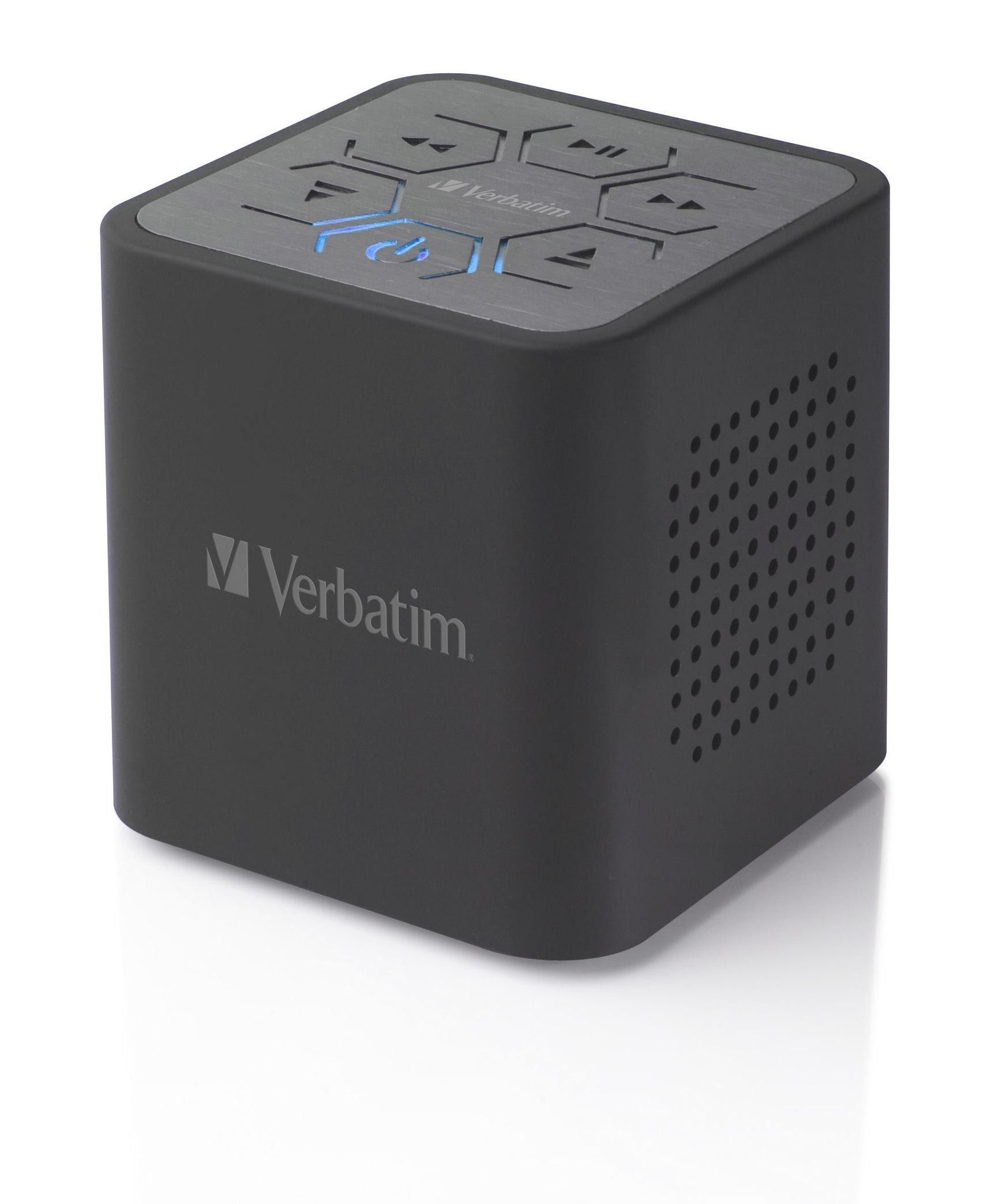 CUBE VERBATIM AUDIO HAUT-PARLEUR SANS FIL BLUETOOTH PORTABLE