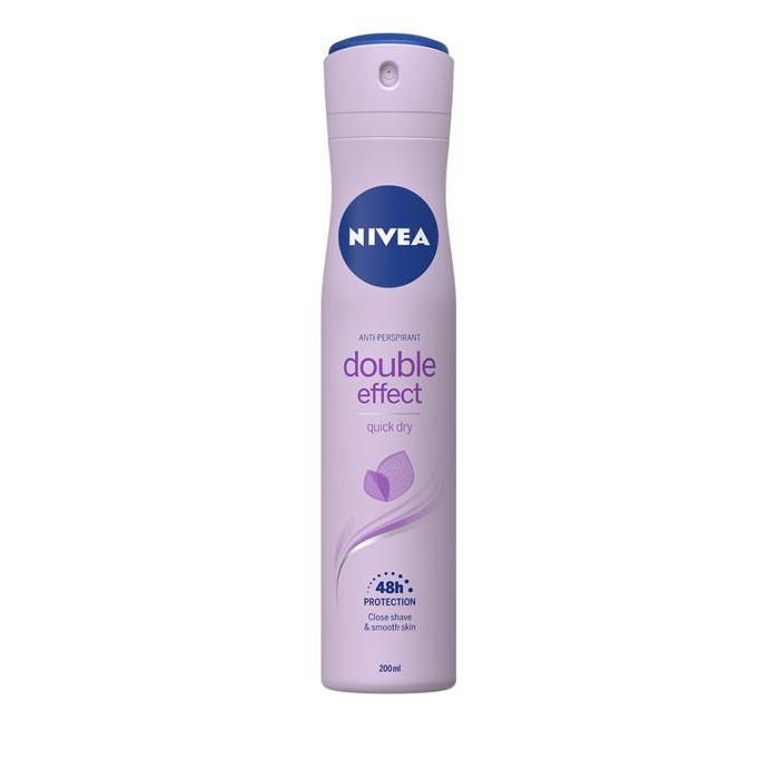 NIVEA, Déodorant Femme, Double Effect, Spray 200ml