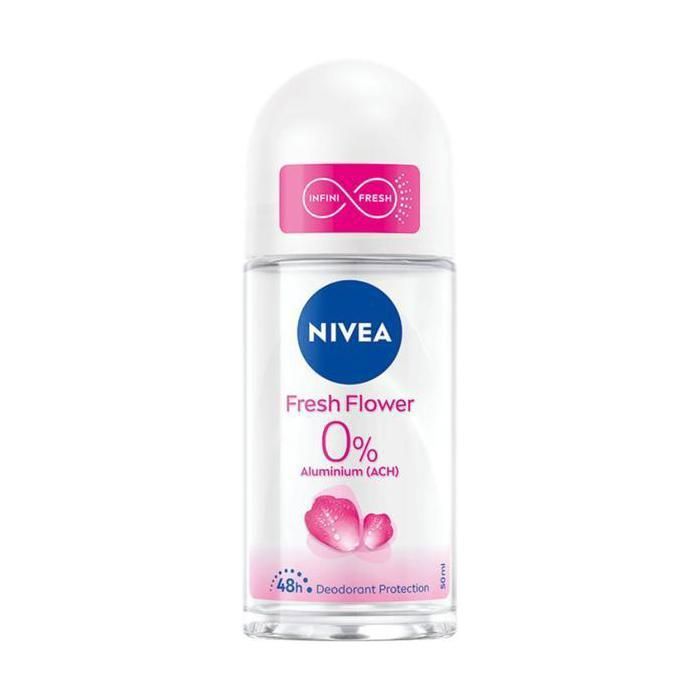 NIVEA, Déodorant Femme, Fresh Flower, Roll-on 50ml