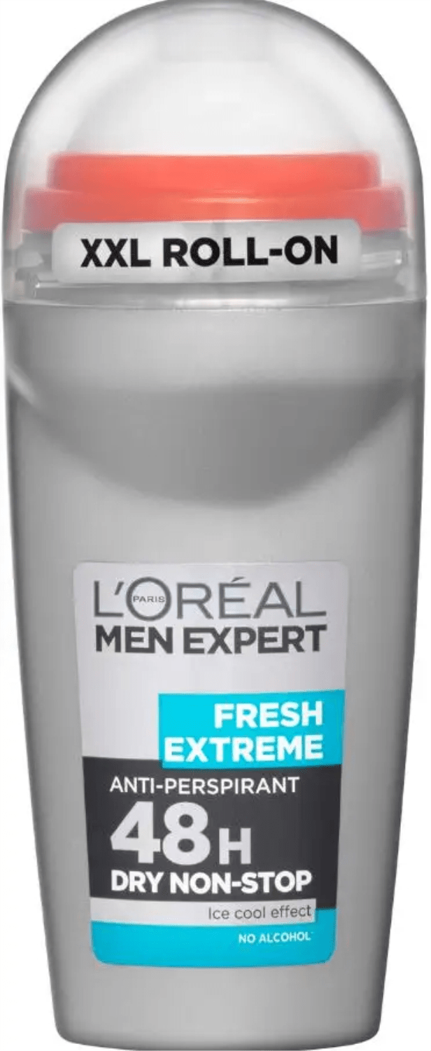 L'Oréal Men Expert -  Déodorant bille pour homme   Fresh extreme 4 en 1   50 ml