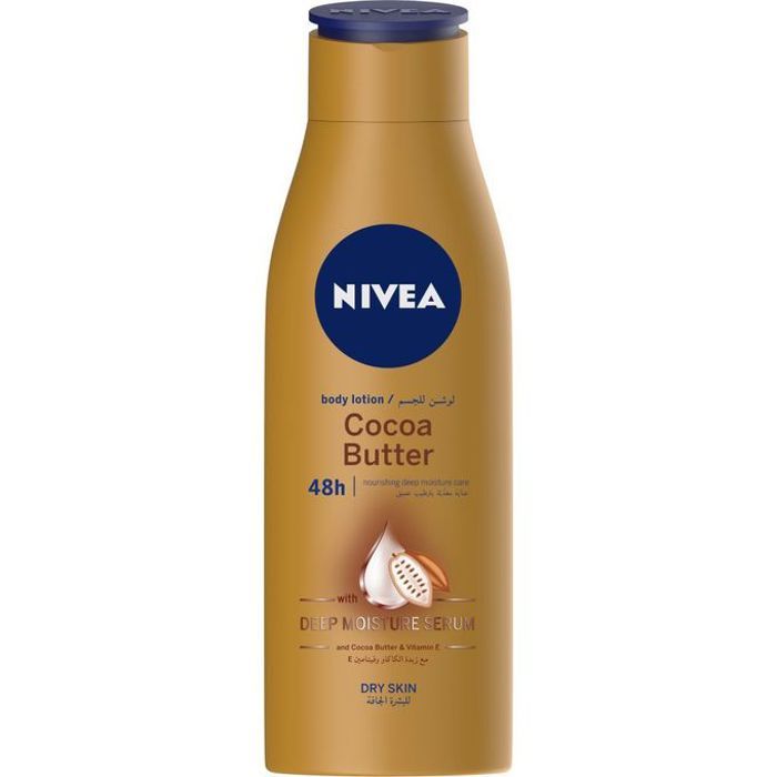 NIVEA  LAIT  CORPS BEURRE DE CACAO  250ML