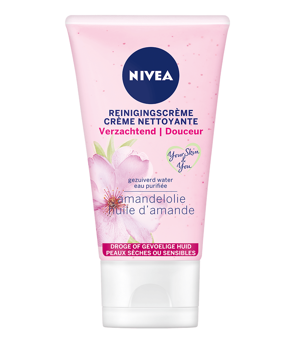 NIVEA, Crème Nettoyante Douceur peaux sèches et sensibles, 150ml