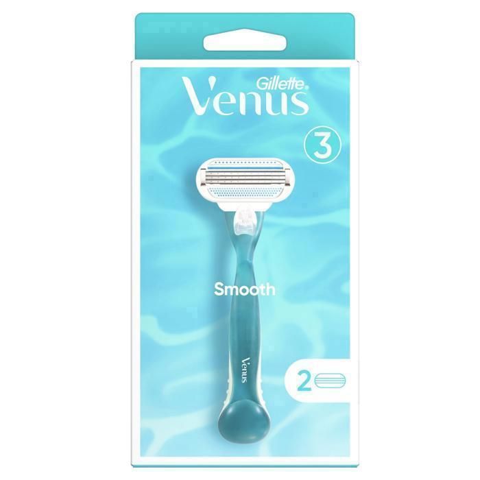 Venus Rasoir Système Smooth 3 Lames - 1 Rasoir + 1 Recharge