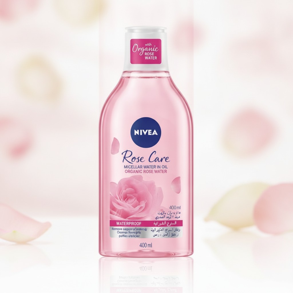 Eau Micellaire Démaquillante - NIVEA - Rose Water - 400 ml - Non gras - Tous types de peau - Marjane Mall - Image 2
