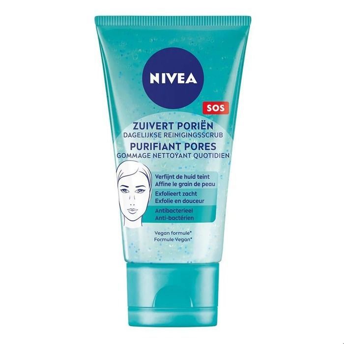 NIVEA, Gel Nettoyant Visage Désincrustant Anti Imperfections, 150ml