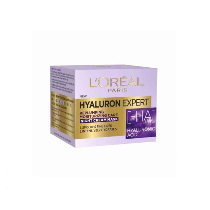 L'Oréal Paris Hyaluron  Expert Crème de nuit hydratante et repulpante à l'acide hyaluronique 50 ml
