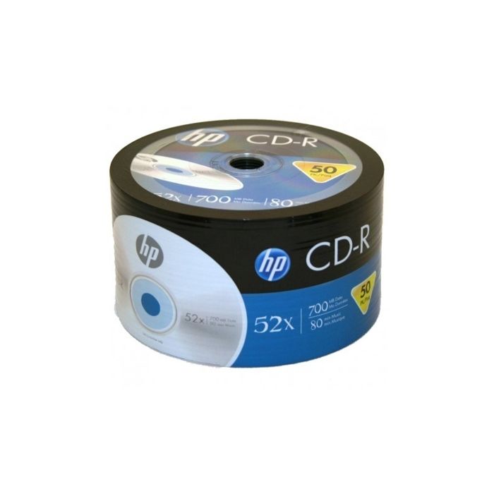 CD-R HP 700Mo 52x 50PK