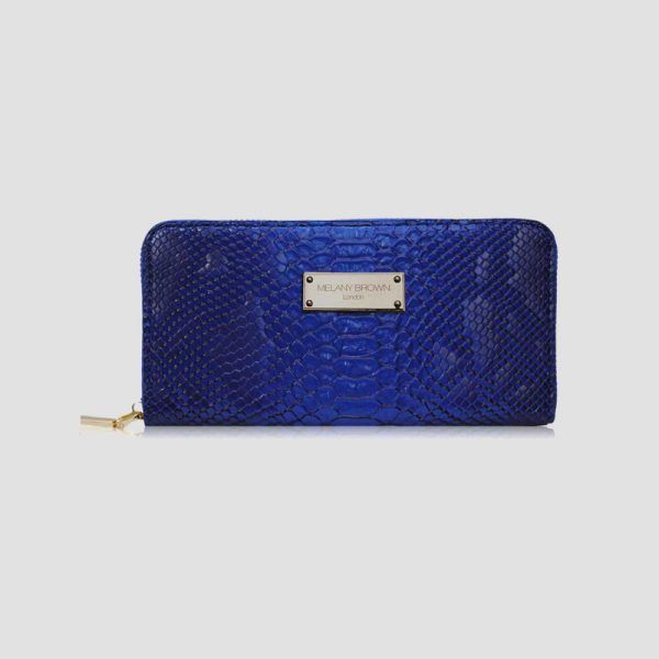 Portefeuille POLKA Bleu