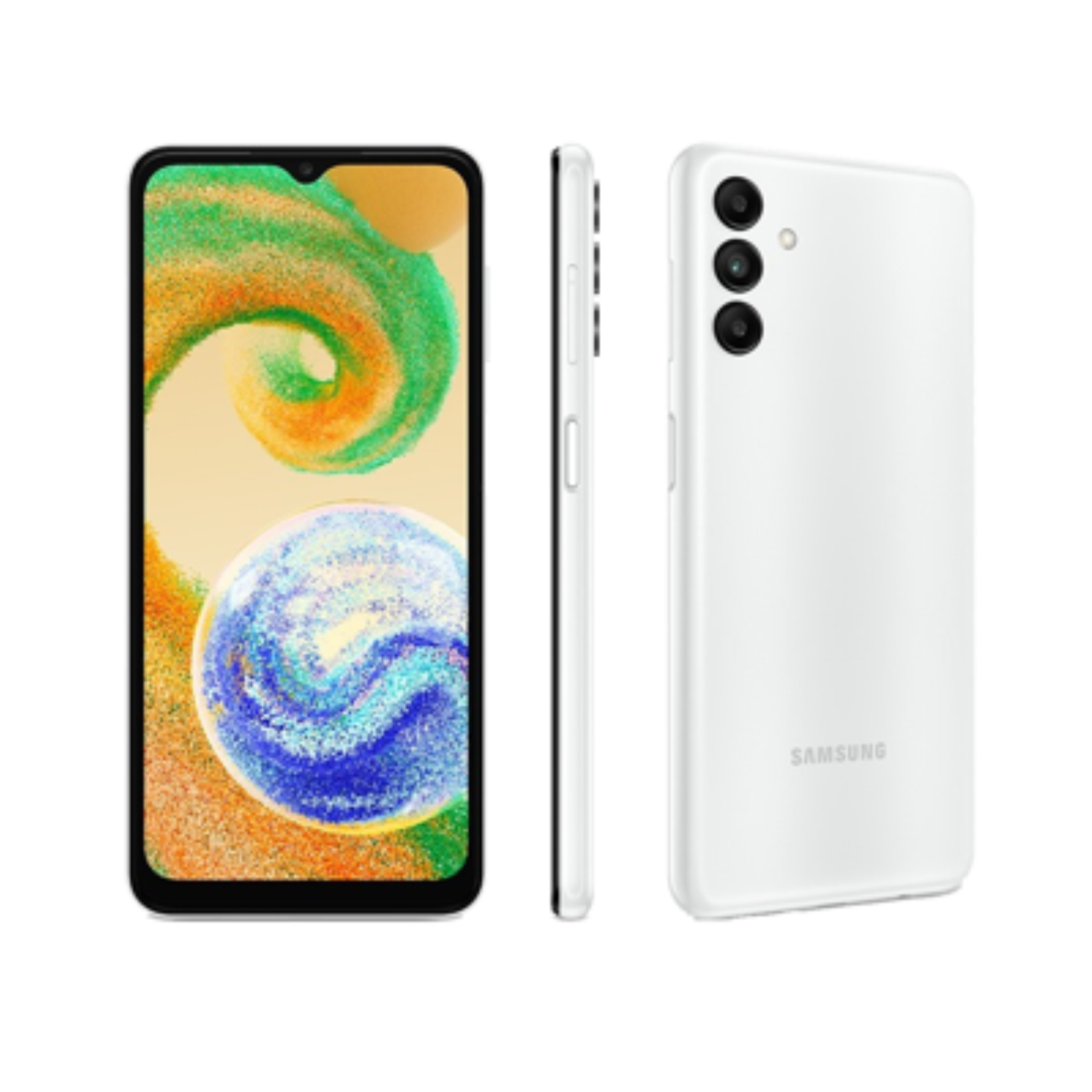 SAMSUNG Smartphone A04s White - 6.5" - Exynos850 - 4Go 128Go -Android 4G - Dual Sim - 8Mp 50Mp