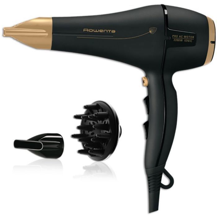 Sèche-cheveux CV7846FO - Noir/Or - ROWENTA