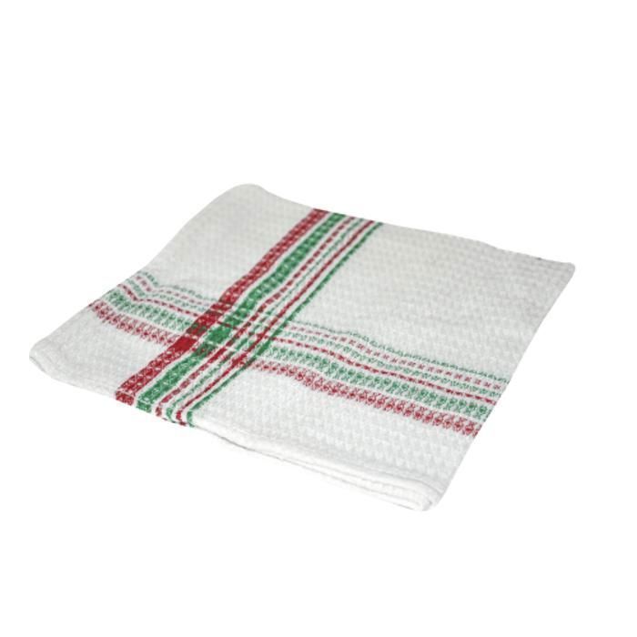 Torchon de cuisine - YATOUT HOME - CISNE - Nid d'abeilles - Multicolore - Haute qualité - Absorption optimale