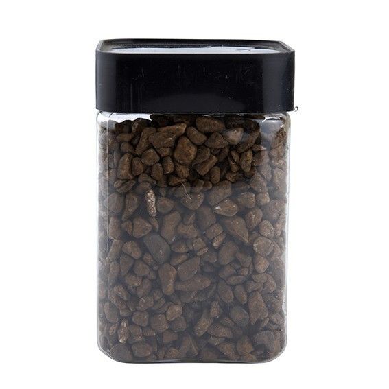PIERRE DECO   500 G  MARRON  H 10.5CM  .L 6.5CM
