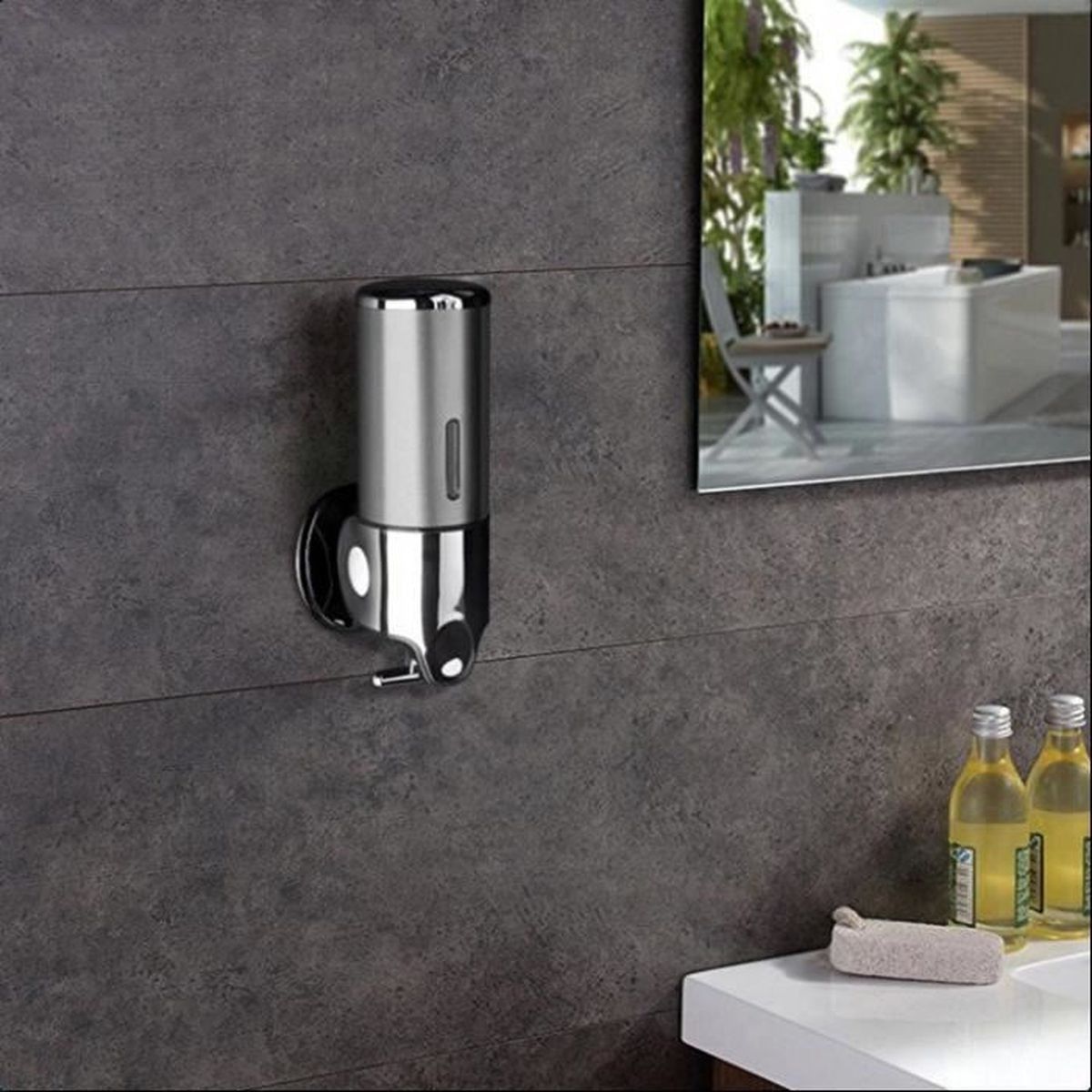 Distributeur de Savon Silver Manual